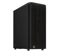 ProArt PA401 Metal PWM Black ATX Mid-Tower Case (Dual 160 mm Ring Fan Blades, Ledt-Side Panel Lock, Power and Reset Button Lock, Detachable PSU Bracket)