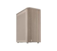 ASUS ProArt PA401 Wood Edition - Telaio ATX con pannello a rete, compatibile con GPU da 314 mm, compatibile con radiatori da 240 mm, due ventole da 160 mm, supporto PSU rimovibile - Beige