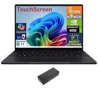 ASUS ProArt PX13 AI Gaming Laptop 2-in-1 Touchscreen da 13,3" display AMOLED 2,8K (AMD Ryzen AI 9 HX 370, 32 GB LPDDR5X, SSD M.2 PCIe da 1 TB, KB retroilluminato, WiFi 7, webcam, Win 11 Pro) con dock