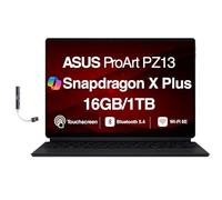 ASUS ProArt PZ13 - Computer portatile 2 in 1 alimentato con AI da 13,3", display AMOLED 2,8 K (Qualcomm Snapdragon X Plus X1P-42-100, 16 GB LPDDR5X, Win 11 Pro) con MS 365 Personal, espansore porta
