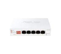 ASUS QG-U1050 - Switch non gestibile a 5 porte e 2,5G, 4 modalità intelligenti, hub di rete domestica, separatore Ethernet, Plug and Play, facile configurazione, funzionamento silenzioso