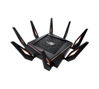 ASUS Rapture GT-AX11000 router wireless Gigabit Ethernet Banda tripla (2.4 GHz/5 GHz/5 GHz) Nero