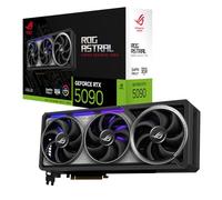 ASUS ROG Astral GeForce RTX 5090, Scheda Grafica NVIDIA 32 GB GDDR7, 512 bit, PCIe 5.0, HDMI 2.1, DisplayPort 2.1, Quattro Ventole Assiali, Software GPU Tweak III, Nera, ROG-ASTRAL-RTX5090-32G-GAMING