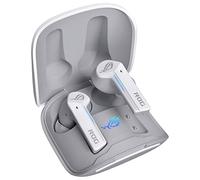 ASUS ROG Cetra True Wireless Moonlight White Auricolari Wireless da Gaming (ANC), Bluetooth, 27 Ore di Durata della Batteria, Ricarica Wireless, Controllo Touch, Impermeabile, Bianco