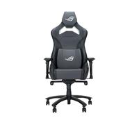 ASUS ROG CHARIOT X CORE Sedia Gaming Ergonomica, Supporto Lombare Integrato, Braccioli 4D Regolabili, Poggiatesta Imbottito, Passante per riporre gli Accessori, Disponibile in 3 Colori, Grigia