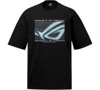 ASUS ROG Cosmic Wave T-shirt nera in cotone da uomo taglia XL