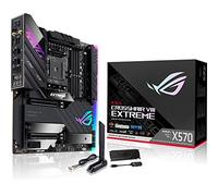 ASUS ROG Crosshair VIII Extreme AMD AM4 X570/X570S EATX Gaming Scheda madre (PCIe 4.0, raffreddamento PCH passivo, slot 5X M.2, Wi-Fi 6E, OLED da 2", connettore USB per pannello frontale, 10 GB e 2,5
