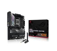 ASUS ROG Crosshair X670E Hero AMD X670 AM5 Ryzen™ Desktop 9000 8000 & 7000 ATX Motherboard, 18 + 2 Power Stages, PCIe® 5.0, DDR5, 5X M.2 Slots, USB 3.2 Gen 2x2 with Quick Charge 4+, USB4®, Wi-Fi 6E