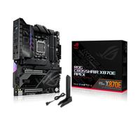 ASUS ROG Crosshair X870E Apex, Scheda Madre ATX, 18+2+2 Stadi di Alimentazione, Slot DDR5, Tre PCIe 5.0, Due PCIe 4.0 M.2, Porte USB4, Wi-Fi 7, Ethernet, AI Overclocking, PCIe Q-Release Slim, Nera