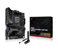 ASUS ROG Crosshair X870E Apex, Scheda Madre ATX, 18+2+2 Stadi di Alimentazione, Slot DDR5, Tre PCIe 5.0, Due PCIe 4.0 M.2, Porte USB4, Wi-Fi 7, Ethernet, AI Overclocking, PCIe Q-Release Slim, Nera