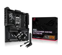 ASUS ROG Crosshair X870E Extreme, Scheda Madre ATX, 20+2+2 Stadi Alimentazione, Slot DDR5, 3 PCIe 5.0, 2 PCIe 4.0 M.2, Porte USB4, Schermo LCD, Wi-Fi 7, Ethernet, AI Overclocking, PCIe Q-Release Slim
