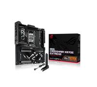 ASUS ROG Crosshair X870E Extreme AMD X870E AM5 E-ATX Gaming Motherboard - 20+2+2 Power Stages, DDR5, PCIe 5.0, 5X M.2, 5G & 10G LAN, Wi-Fi 7, USB4 Type-C, LCD da 5 pollici, overclocking e rete AI