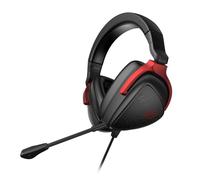 ASUS ROG Delta S CORE, Cuffie da Gaming Cablate, Nere | Connessione con Cavo AUX 3.5, Audio Surround 7.1, Driver da 50 mm, Microfono adatto per Discord, Compatibile con PC e Console