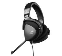 ASUS ROG Delta S, Cuffie da Gaming Cablate, Nere | Connessione con Cavo USB-A e USB-C, Cancellazione Rumore con l'IA, Driver da 50 mm, Illuminazione GB, Per Pc e Console