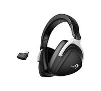 ASUS ROG Delta S Wireless, Cuffie da Gaming Senza Fili, Connessione 2.4GHz e Bluetooth 5.0, AI Noise Cancelation, Driver Essence da 50mm, Fino a 25 ore di Batteria, Per PC, Telefoni e Console, Nere