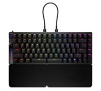 ASUS ROG Falcata Tastiera da gioco con effetto Hall 75% wireless magnetica Split - Connettività Tri-Mode, Switch magnetici ROG HFX V2, frequenza di polling 8K, trigger rapido, RGB