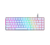 ASUS ROG Falchion Ace Tastiera meccanica da Gioco 65% RGB, interruttori e stabilizzatori di switch ROG NX Red lubrificati, Schiuma insonorizzante, Tasti PBT, cablato con KVM, Tre Angoli, Custodia