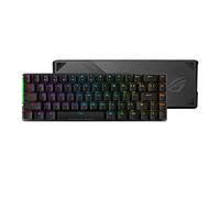 ASUS ROG Falchion MX 65% Wireless RGB Gaming Mechanical Keyboard, Cherry MX Red Switches, PBT Doubleshot Keycaps, Wired / 2.4G Hz, Touch Panel, Keyboard Cover Case, Macro Support-Black, UK Layout