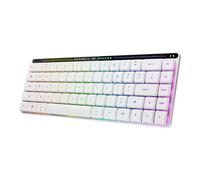 Tastiera da gioco wireless ASUS ROG Falchion RX a basso profilo bianca