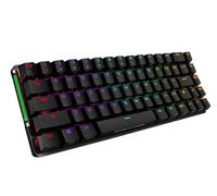 ASUS ROG Falchion NX - Tastiera da gaming meccanica wireless a 2,4 GHz, 68 tasti, superficie laterale touch, protezione in policarbonato, switch NX RED e 400 ore di autonomia, illuminazione RGB,