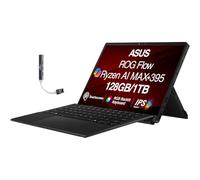 ASUS ROG Flow Creator - Computer portatile 2 in 1 da 13,4 pollici, schermo IPS WQXGA (AMD AMD Ryzen AI MAX+ 395, 128 GB LPDDR5X, SSD da 1 TB, RGB KB, WiFi 7, webcam, Bluetooth 5.4, Win 11 Pro) con