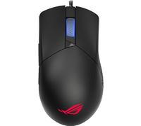 ASUS ROG Gladius III - Mouse da gioco cablato, 19.000 DPI, interruttori Push-Fit II sostituibili a caldo, a forma di Ergo, ROG Omni Mouse Piedi ROG Paracord e Aura Sync RGB
