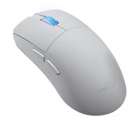 ASUS ROG Harpe II Ace, Mouse Gaming Wireless, Sensore Ottico AimPoint Pro 42K, Polling 8K, Tasti Ottici, 5 Pulsanti Programmabili, Progettato per Giochi FPS, Solo 48 g di Peso, Simmetrico, Bianco