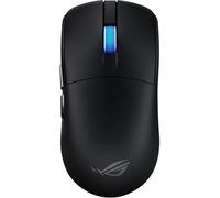 ASUS ROG Harpe II Ace Mouse Gaming Esports Wireless 48 g, simmetrico, sensore ottico AimPoint Pro 42K, interruttori ottici, polling 8K, 5 pulsanti programmabili, progettato per giochi FPS, nero