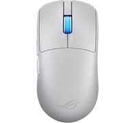 ASUS ROG Harpe II Ace, Mouse Gaming Wireless, Sensore Ottico AimPoint Pro 42K, Polling 8K, Tasti Ottici, 5 Pulsanti Programmabili, Progettato per Giochi FPS, Solo 48 g di Peso, Simmetrico, Bianco