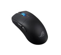 ASUS ROG Harpe II Ace, Mouse Gaming Wireless, Sensore Ottico AimPoint Pro 42K, Polling 8K, Tasti Ottici, 5 Pulsanti Programmabili, Progettato per Giochi FPS, Solo 48 g di Peso, Simmetrico, Nero