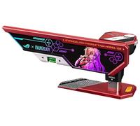ASUS ROG Herculx EVA-02 Edition - Supporto per scheda grafica (design senza attrezzi, livella a bolla inclusa, in lega di zinco solida, 72-128 mm, Aura Sync)