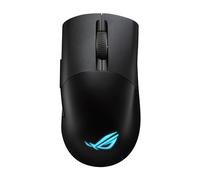 ASUS ROG Keris Wireless Aimpoint Gaming Mouse - Ergonomico per destrorsi, 75 g, connettività Tri-Mode, 42K DPI, batteria fino a 119 ore, supporto PC/Mac - Nero