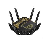 ASUS ROG Rapture GT-BE98 Edition 20, Router Gaming Estensibile AiMesh WiFi 7 Quad-Banda, 25 Gbps, 320 MHz, 4K-QAM, 2 Porte 10G, 4 Porte 2.5G, AiProtection, VPN e 4G LTE/5G Mobile Tethering