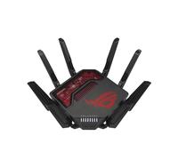 ASUS ROG Rapture GT-BE98 router wireless 10 Gigabit Ethernet Quad-band (2.4 GHz / 5 GHz-1 / 5 GHz-2 / 6 GHz) Nero