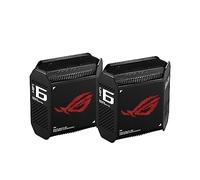 ASUS ROG Rapture GT6 (2PK) AX10000 Tri-Band WiFi 6 Gaming Mesh System, copre fino a 5.800 piedi quadrati, porta 2,5 Gbps, accelerazione di gioco a tre livelli, UNII 4, sicurezza Internet gratuita a