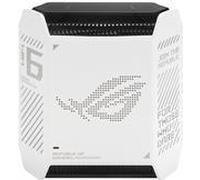 ASUS ROG Rapture GT6 Banda tripla [2.4 GHz/5 GHz/5 GHz] Wi-Fi 6 [802.11ax] Bianco 4 Interno (Router Asus ROG Rapture GT6 AX1000
