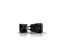 Asus ROG RYUJIN 240 Sistema di Raffreddamento per CPU All-In-One Liquid, Display OLED, Aura Sync RGB, Noctua Ippc 2000 Pwm, 2 Ventole di Raffreddamento da 120 mm, Nero