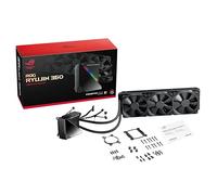 Asus ROG RYUJIN 360 Sistema di Raffreddamento per CPU All-In-One Liquid, Display OLED, Aura Sync RGB, Noctua Ippc 2000 Pwm, 3 Ventole di Raffreddamento da 120 mm, Nero