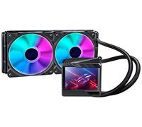 ASUS ROG Ryujin II 240 ARGB - Raffreddatore CPU liquido All-in-one da 240 mm (LCD a colori da 3,5", ventola a pompa integrata, 2 ventole per radiatore ROG 120 mmARGB, compatibile con Intel LGA1700,
