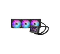 ASUS ROG Ryujin III 360 ARGB Dispositivo di raffreddamento a liquido all-in-one, Cooler CPU con LCD 3,5", Pompa Asetek di 8a generazione, Ventole del radiatore ROG ARGB da 120 mm, Daisy Chain, Nero