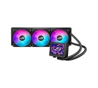 ASUS ROG RYUJIN III 360 ARGB EXTREME all-in-one AIO CPU liquido cooler, AMD Ryzen 9000 & Intel® Core™ Ultra Ready, pompa Asetek Gen8 V2; ventole magnetiche ad alta pressione statica flusso d'aria; LCD