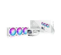 Asus ROG Ryujin III 360 ARGB Extreme White Edition, raffreddamento a liquido AIO CPU all-in-one, AMD Ryzen 9000, Intel® Core™ Ultra Ready, pompa Asetek Gen8 V2; ventole, flusso aria elevato; LCD 3,5"