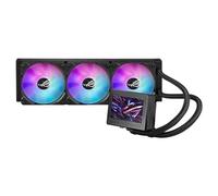 ASUS ROG Ryujin III 360 ARGB - Raffreddatore CPU liquido All-in-one con radiatore da 360 mm. Pompa Asetek di ottava generazione, 3 ventole magnetiche ARGB da 120 mm (design a margherita), display LCD