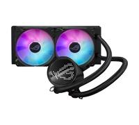 ASUS ROG RYUO III 240 ARGB All-in-one AIO Liquid CPU Cooler 240 mm Radiatore, Asetek 8a generazione Pump Solution, Anime Matrix™ LED Display e ROG AF 12S ARGB Fan.