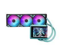 ASUS ROG RYUO IV 360 ARGB Hatsune Miku Edition Raffreddatore per processore a liquido tutto-in-uno 12 cm Nero, Turchese - Nouvo