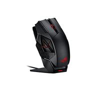 ASUS ROG Spatha Rechargeable Wireless MMO Gaming Mouse with 12 Programmable Buttons, 8200DPI And Aura RGB - Black