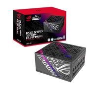 ASUS ROG Strix 1200W Platinum Equalizer, Alimentatore Gaming Modulare per PC, PCle Gen 5.1, ATX 3.1, 80+ Platinum, Cybenetics Lambda A, Doppio Cuscinetto a Sfera, Nero, ROG-STRIX-1200P-GAMING-E
