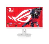 ASUS ROG Strix 27" 4K HDR USB-C Gaming Monitor (XG27UCG-W) - Bianco, UHD (3840x2160) Dual Mode (4K 160Hz o FHD 320Hz), 1ms, Fast IPS, ELMB Sync, G-SYNC Compatible, AI Gaming, Garanzia 3 anni