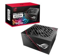 ASUS ROG Strix 850W Gold Alimentatore PC Modulare, 80Plus Gold, ATX12V, Dissipatori ROG Heatsink, Ventola Axial-Tech, Tecnologia 0dB, Personalizzabile, Misure 16 x 15 x 8.6 cm, Tasto ON/OFF, Nero