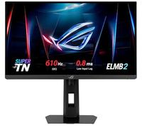 ASUS ROG Strix ACE XG248QSG, Monitor Gaming da 24,1" FHD Super TN (1920 x 1080), 0,1ms Response Time, 610Hz, ELMB 2, VRR, DisplayHDR 400, HDMI 2.1 e DisplayPort, DisplayWidget Center, Nero